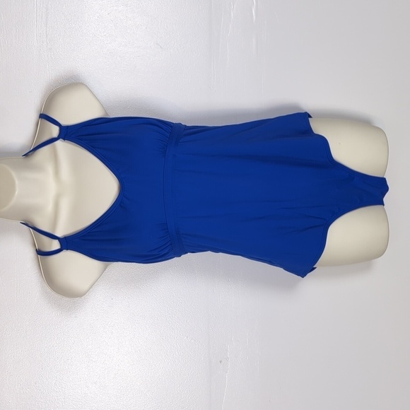 Athleta Strappy Back One Piece Swim Suit - Picture 1 of 12